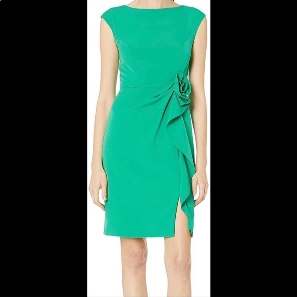 Marina green dress size 12 NWT